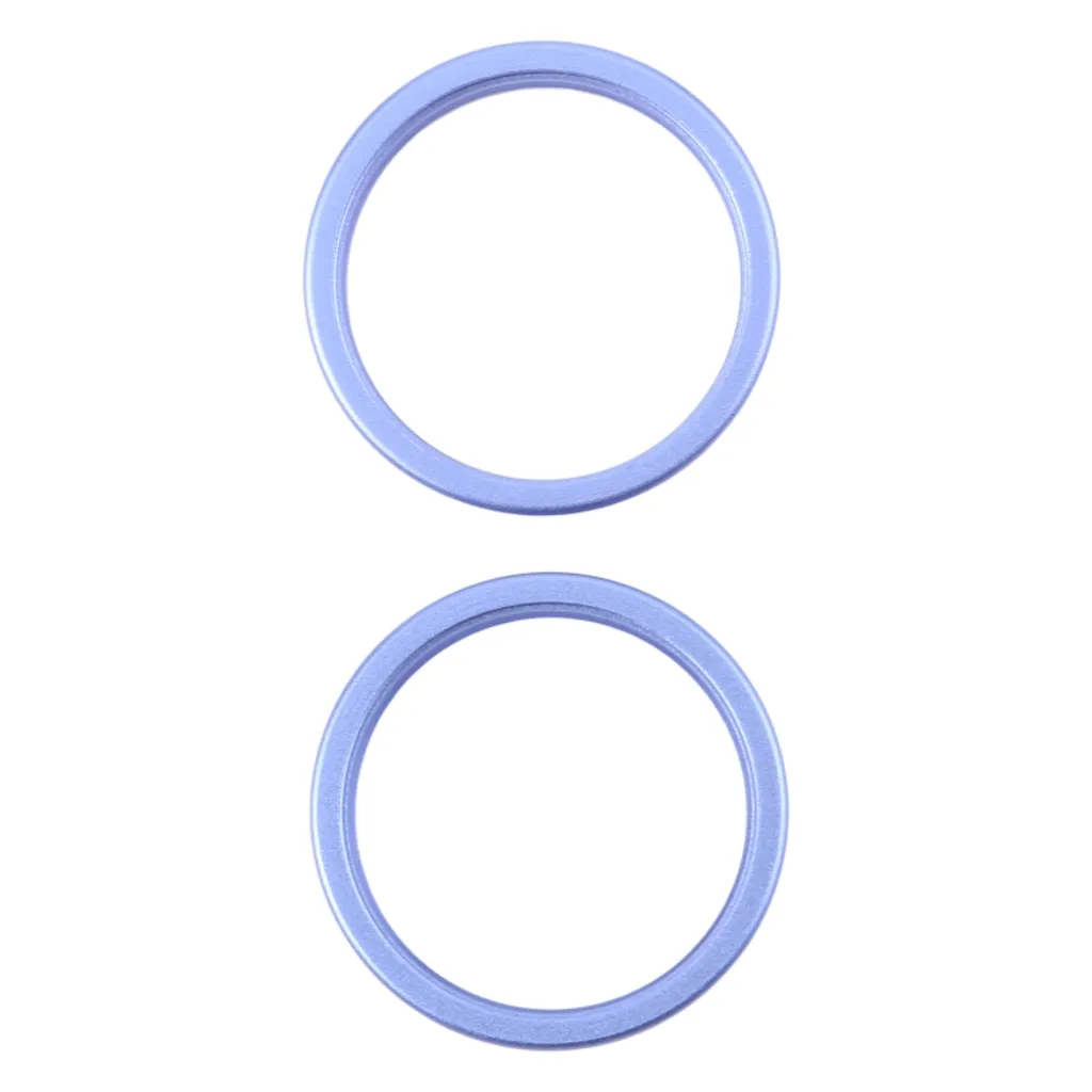 iPhone 16 Plus Bakre kameralinse ytre beskyttelsesring, 2-pack – Blå v:8985379
