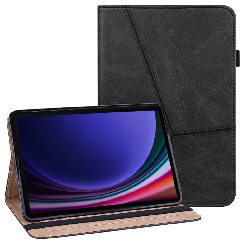 Samsung Galaxy Tab S10 / S9 / S9 FE / S10 FE-etui med kortrom – svart v:1093915