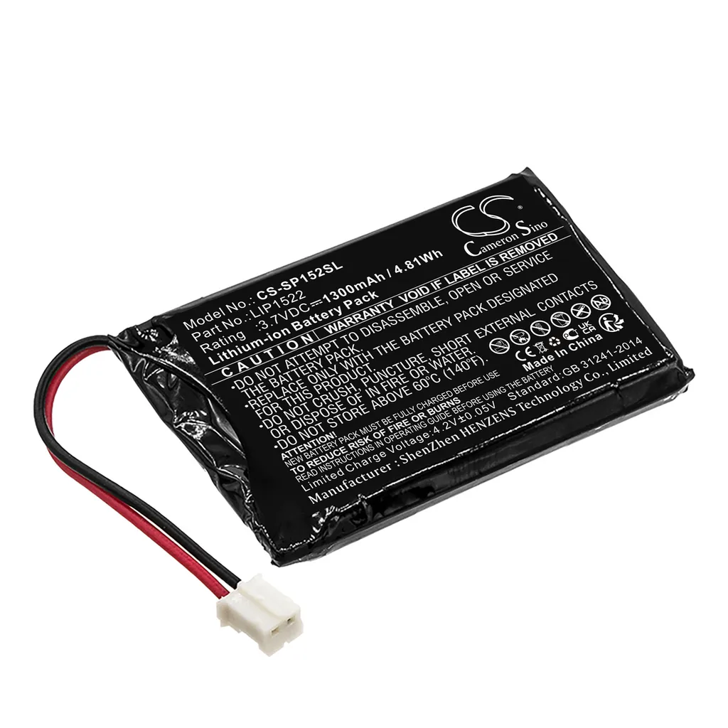 Batteri til Sony CUH-ZCT1M, 3.7V, 1300 mAh v:8760411 Batteri til Sony CUH-ZCT1M, 3.7V, 1300 mAh v:8760411