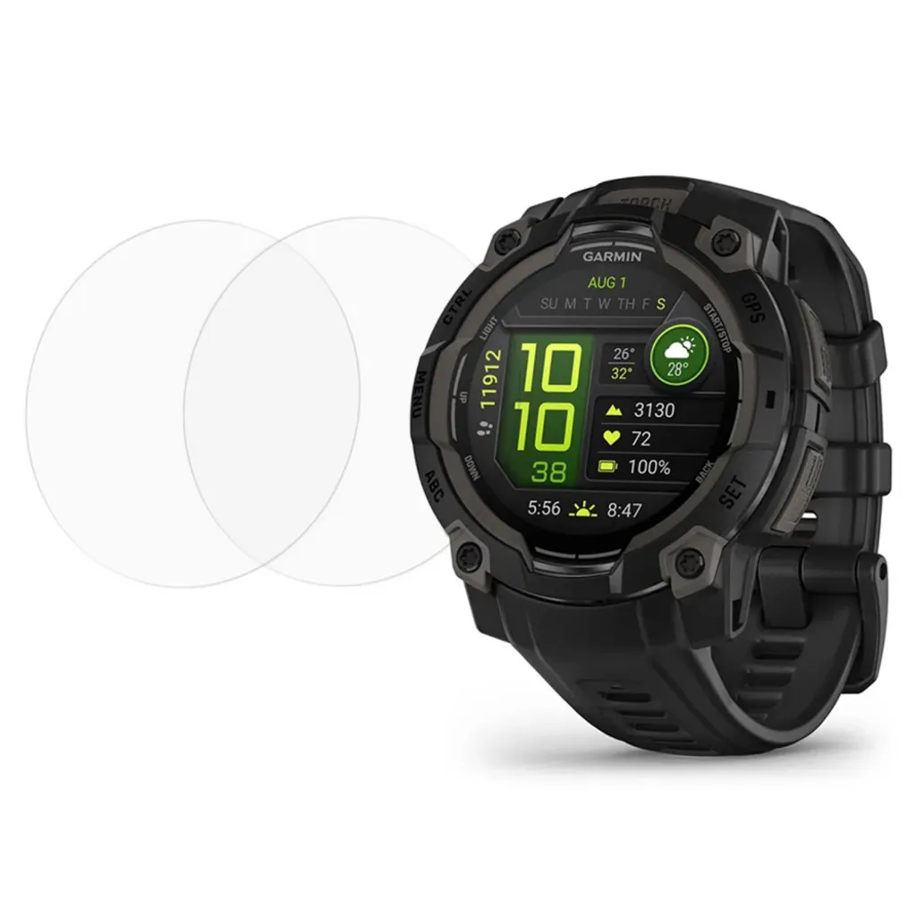 Garmin Instinct 3 45mm Skjermbeskytter – 2 stk v:6985650