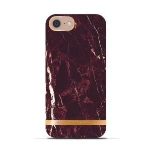 Richmond & Finch Deksel for iPhone 6/6S – Marble Glossy Red v:5403830