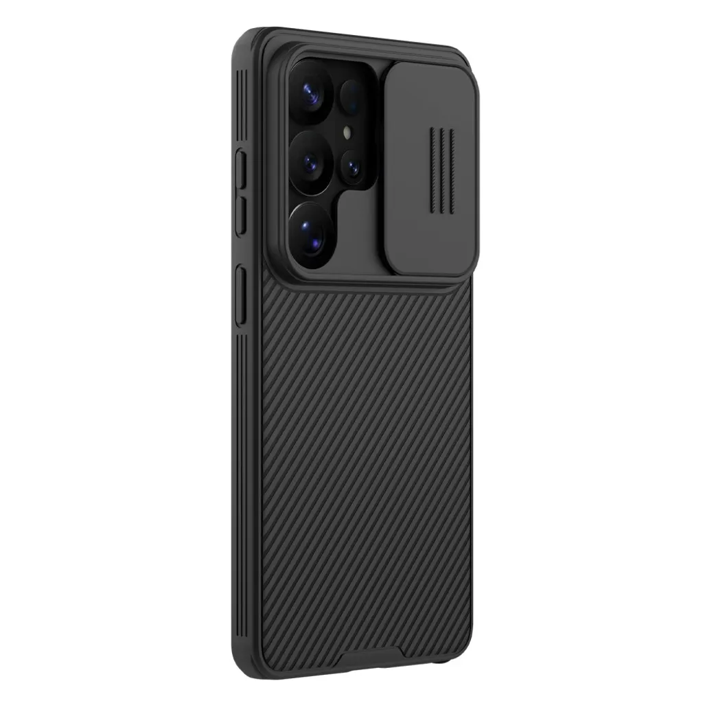 NILLKIN Samsung Galaxy S26 Ultra Deksel med Skyvbart Kamerabeskyttelse – Svart v:2621913 NILLKIN Samsung Galaxy S26 Ultra Deksel med Skyvbart Kamerabeskyttelse – Svart v:2621913