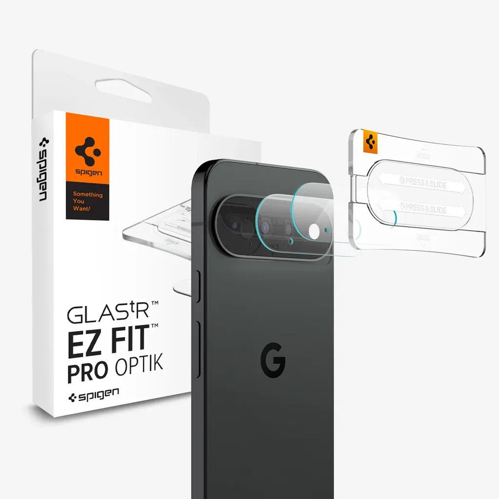 Spigen Glas.tR EZ Fit Optik Pro Linsebeskytter 2-paking til Google Pixel 11 Pro XL v:6197145