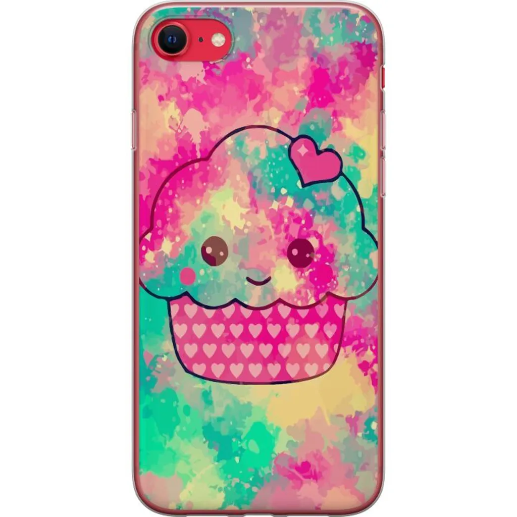 Apple iPhone 7 Gjennomsiktig Telefondeksel Cupcake v:5065586