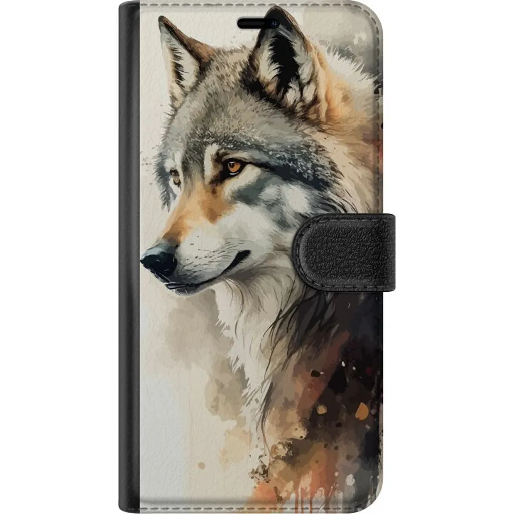 OnePlus 13R Sort Lommebokdeksel Varg v:9489356