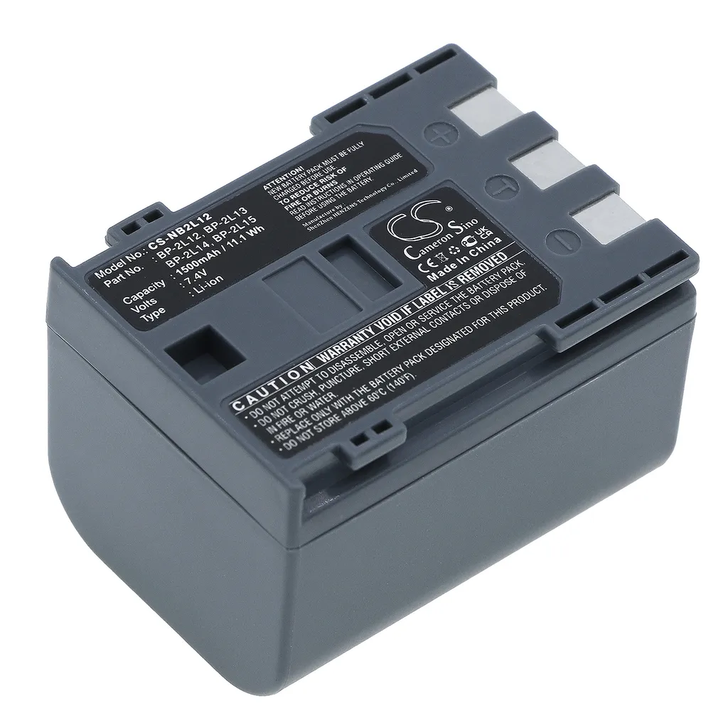 Batteri til BP-2L12/NB-2L12 erstatningsbatteri v:4752916 Batteri til BP-2L12/NB-2L12 erstatningsbatteri v:4752916