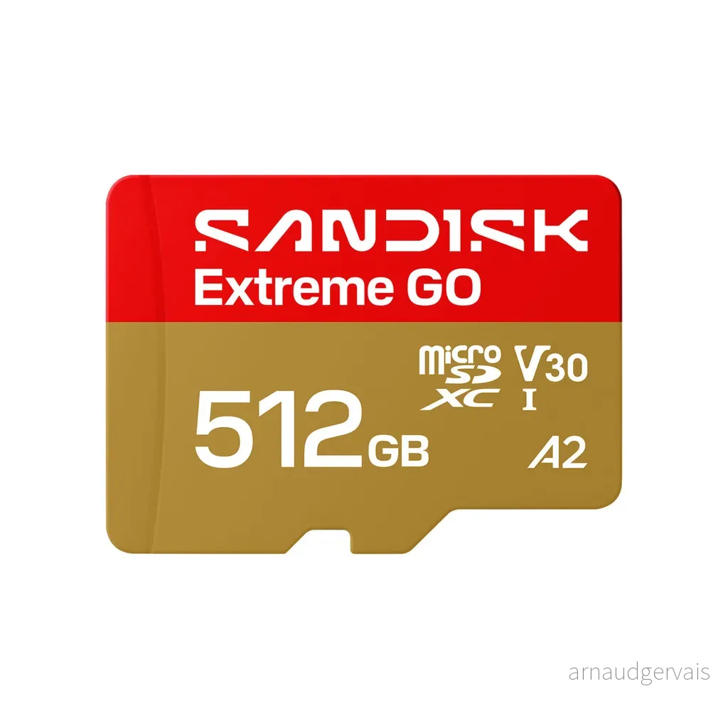 SanDisk Extreme GO microSD UHS-I minnekort – 512 GB v:2362427
