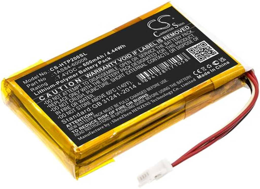 Batteri til HP Sprocket 200, 7.4V, 600 mAh v:1803120