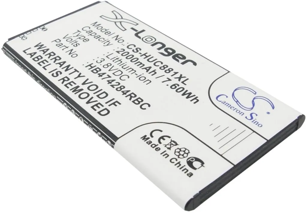 Batteri til Huawei Ascend Y523, 3.8V, 2000 mAh v:5354439