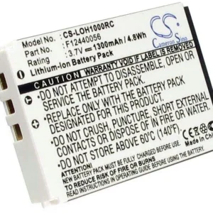Batteri til 190582-0000 for Logitech, 3.6V (3.7V), 1300 mAh v:8251555 Batteri til 190582-0000 for Logitech, 3.6V (3.7V), 1300 mAh v:8251555