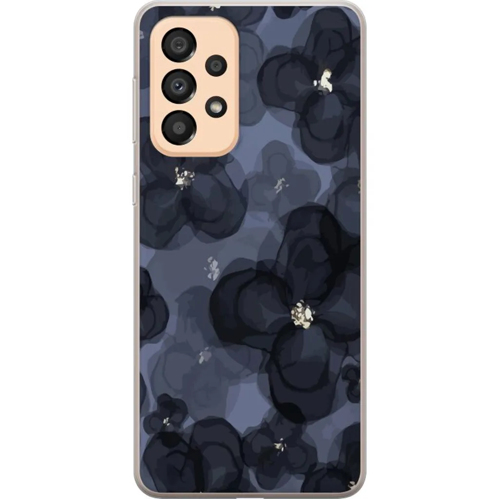 Samsung Galaxy A33 5G Gjennomsiktig Telefondeksel Blomsteräng v:7431475