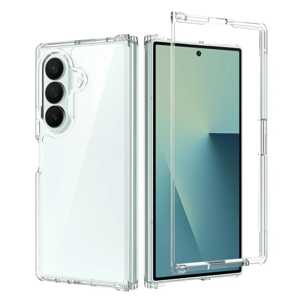 Samsung Galaxy Z Fold8 Ultra Deksel med akrylbakside – Gjennomsiktig v:5808540