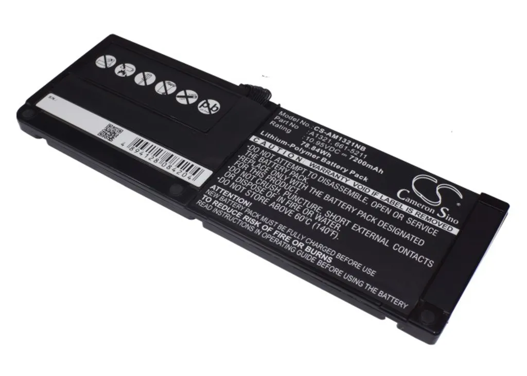 Batteri til Apple MB986TA/A, 10.95V, 5600 mAh v:4024087