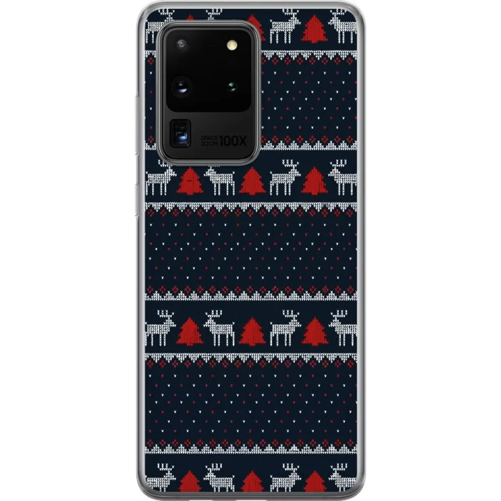 Samsung Galaxy S20 Ultra Gjennomsiktig Telefondeksel Tomtens Team v:3886336