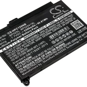 Batteri til TPN-Q172 for HP, 7.7V, 5300 mAh v:7070772 Batteri til TPN-Q172 for HP, 7.7V, 5300 mAh v:7070772