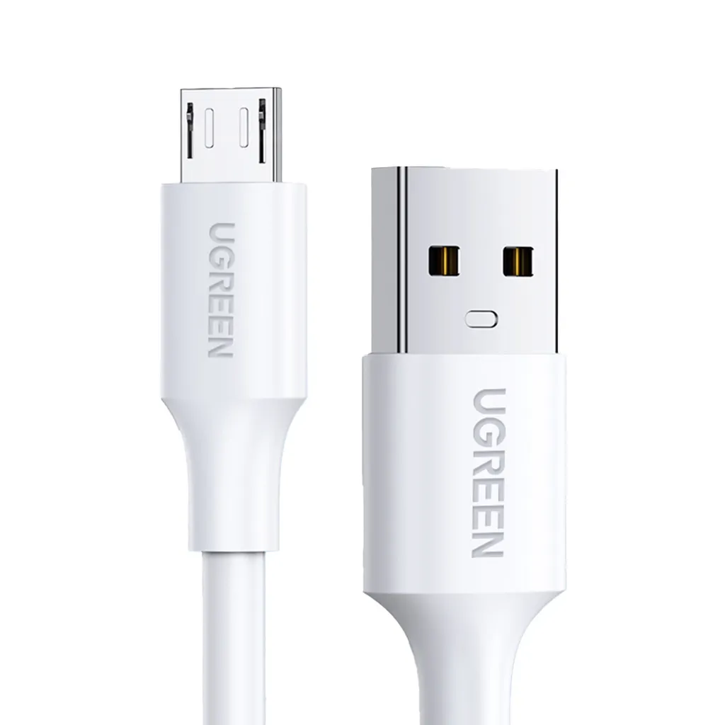 Ugreen US289 60142 micro USB / USB-A kabel 1,5 m – hvit v:9169631