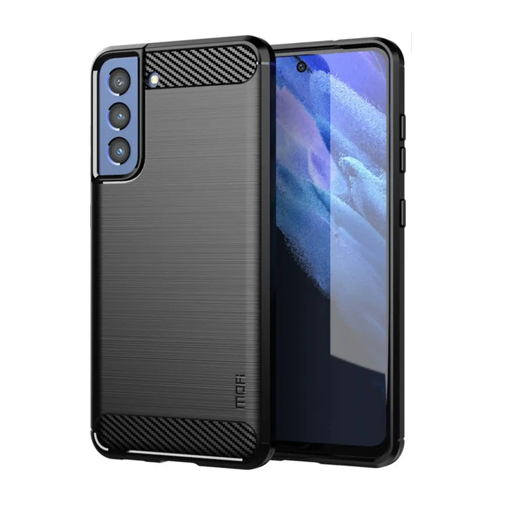 MOFI Samsung Galaxy S21 FE TPU-deksel – Svart v:5874765 MOFI Samsung Galaxy S21 FE TPU-deksel – Svart v:5874765