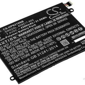 Batteri til 859517-855 for HP, 7.4V, 4200 mAh v:3644887 Batteri til 859517-855 for HP, 7.4V, 4200 mAh v:3644887