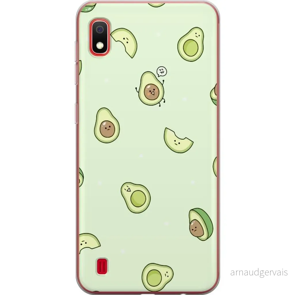 Samsung Galaxy A10 Gjennomsiktig Telefondeksel Avokado v:3417461