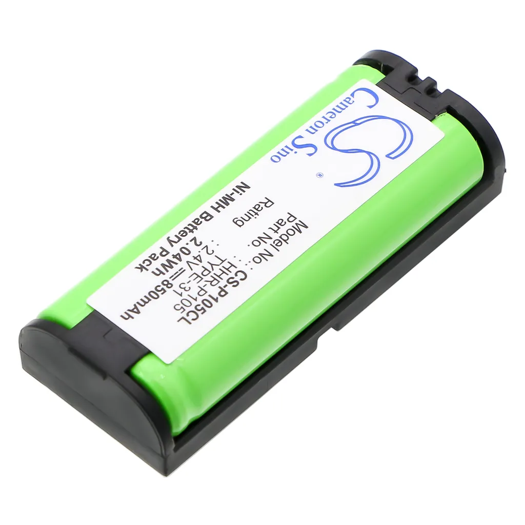 Batteri til Panasonic KXTG2622, 2.4V, 850 mAh v:6706913