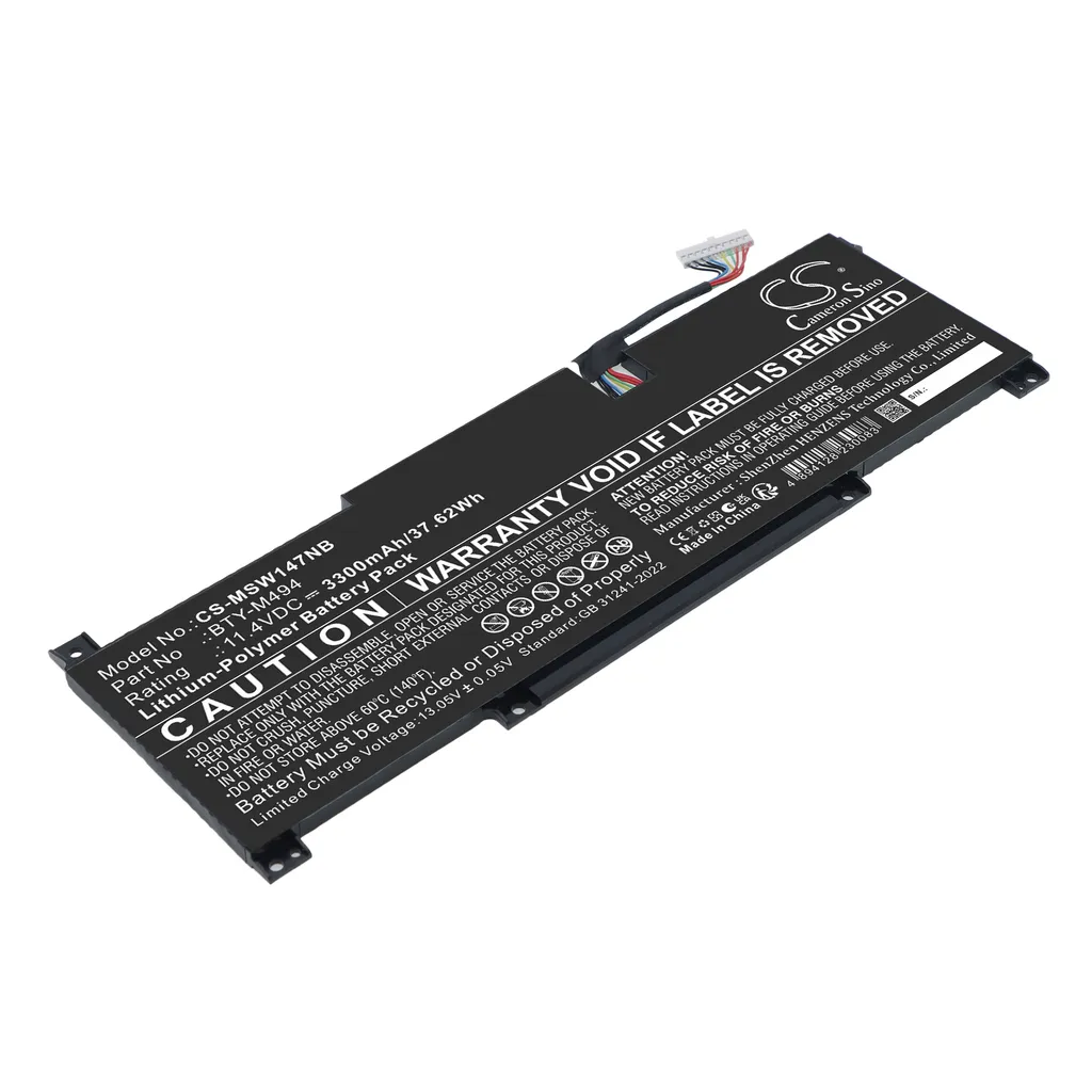 Batteri til Modern 14 C12MO-1035PH, 11.4V, 3300mAh v:8686263