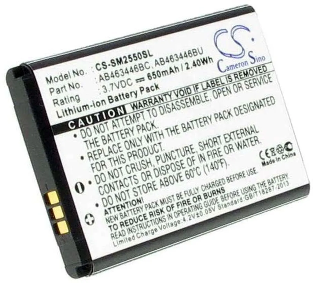Batteri til Samsung GT-E1150 mfl erstatningsbatteri v:3802936