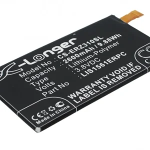 Batteri til Sony Ericsson E5303, 3.8V, 2600 mAh v:2666073 Batteri til Sony Ericsson E5303, 3.8V, 2600 mAh v:2666073