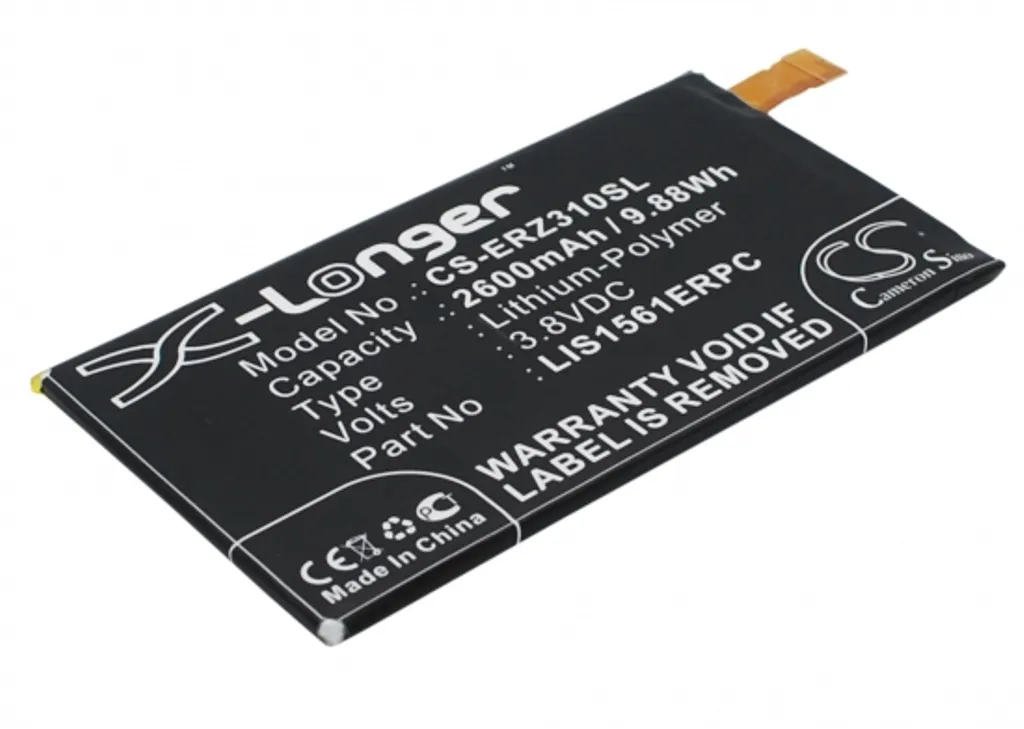 Batteri til Sony Ericsson E5303, 3.8V, 2600 mAh v:2666073