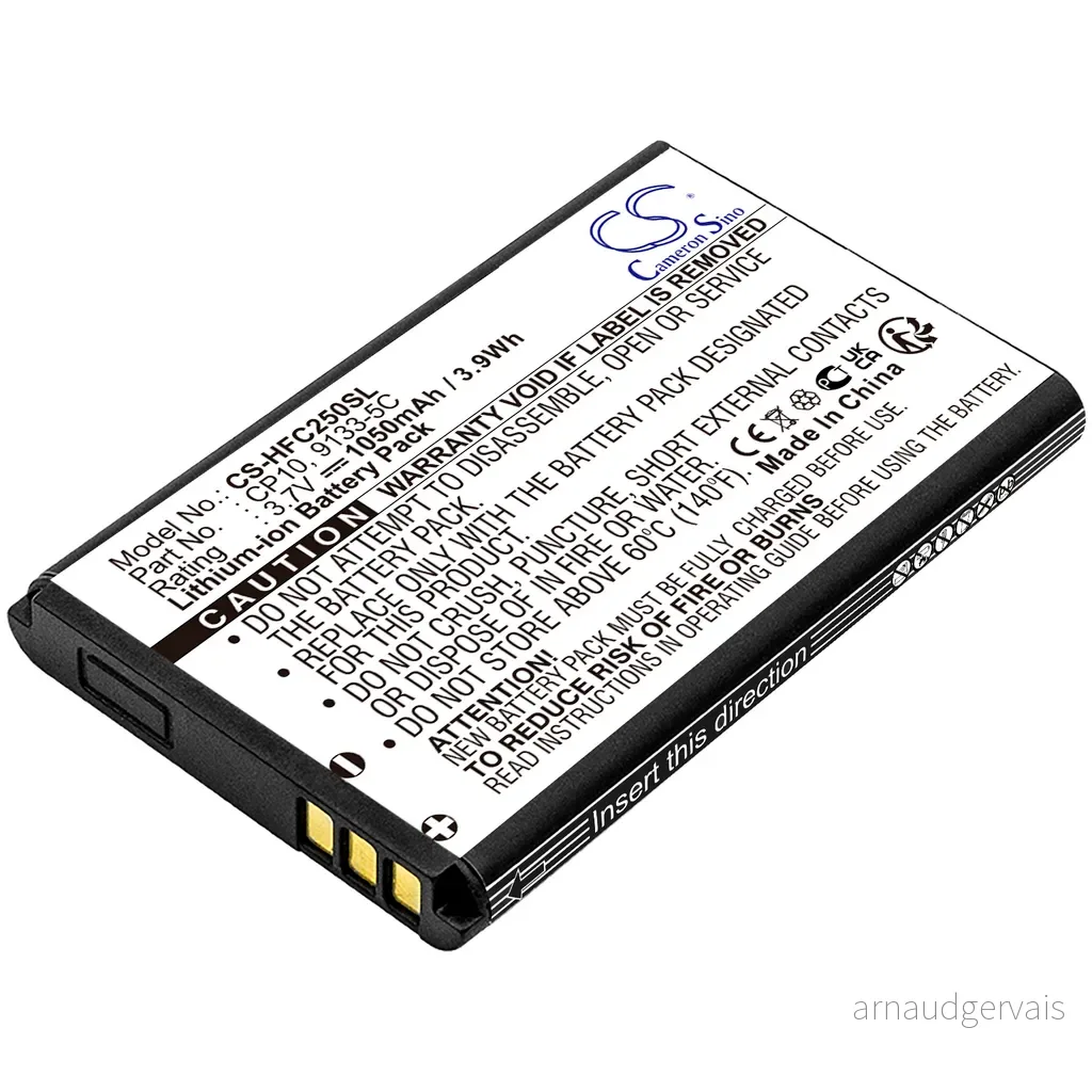 Batteri til 6651 for ., 3.7V (3.6V), 1050 mAh v:9497286 Batteri til 6651 for ., 3.7V (3.6V), 1050 mAh v:9497286