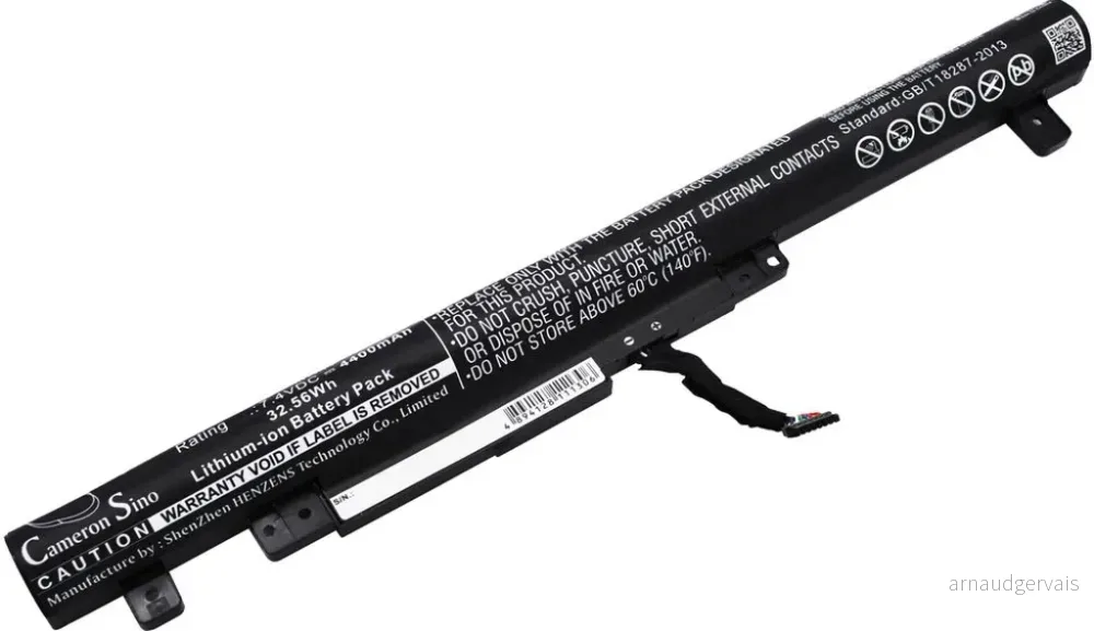 Batteri til 121500260 for Lenovo, 7.4V, 4400 mAh v:6911345