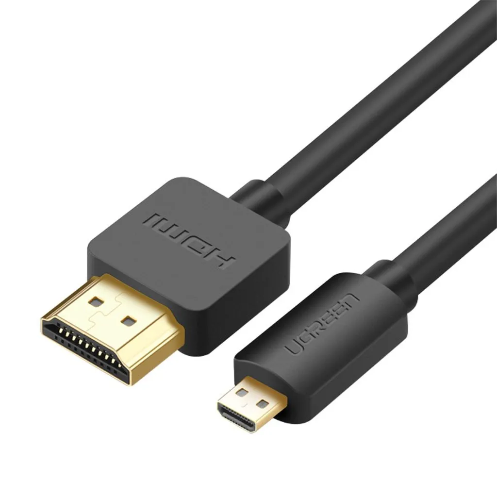 Ugreen HDMI til micro HDMI kabel 1,5 meter – 4K 60Hz svart v:5388363 Ugreen HDMI til micro HDMI kabel 1,5 meter – 4K 60Hz svart v:5388363