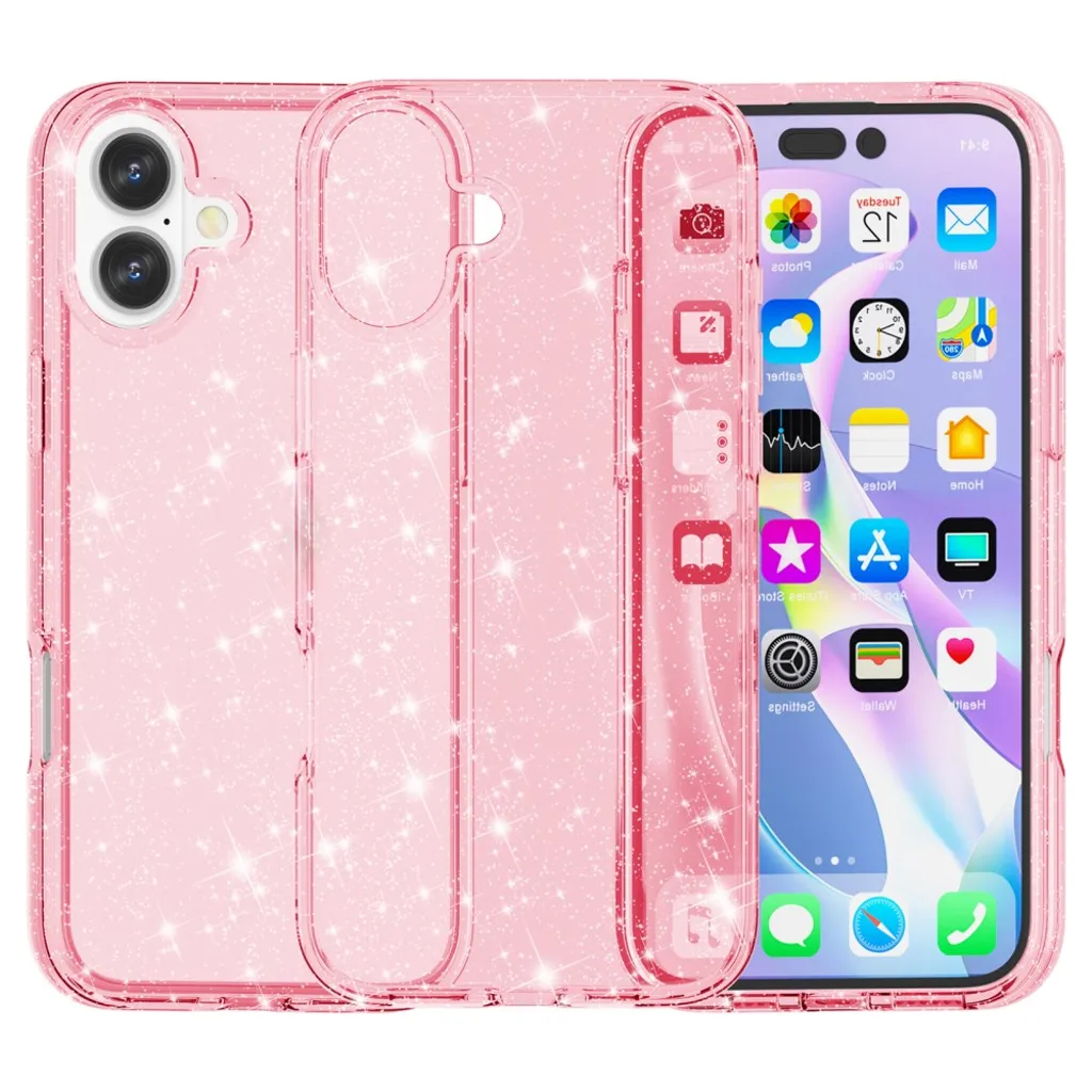 iPhone 16 Plus Deksel – Rosa v:4508711