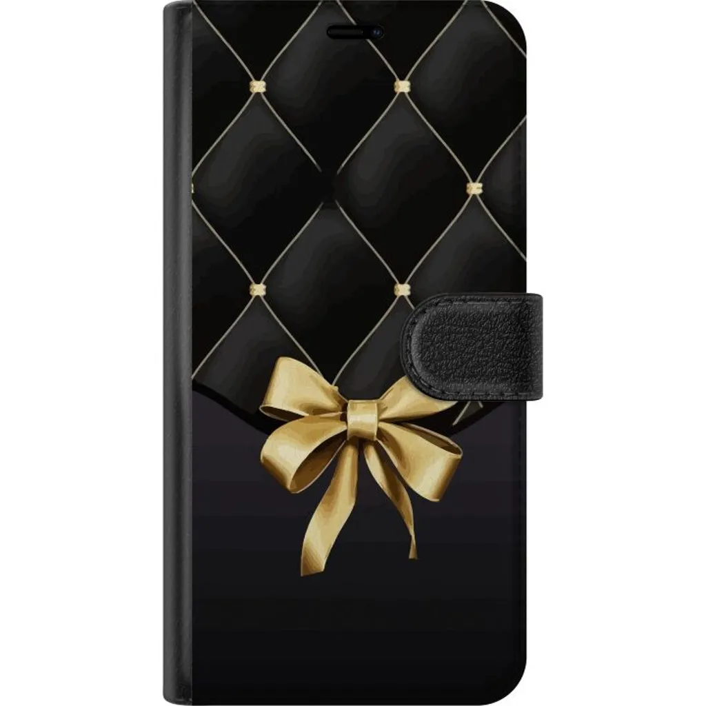 Motorola Moto G24 Sort Lommebokdeksel Elegant Rosett v:6110853