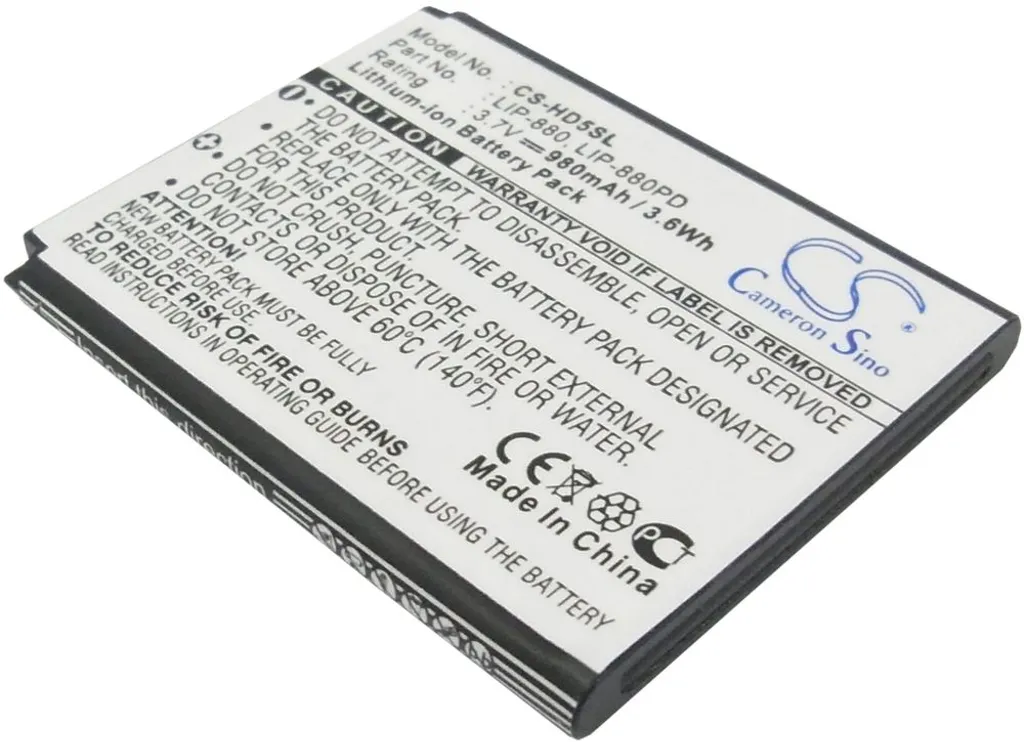 Batteri til Sony NW-HD5B, 3.7V, 980 mAh v:1500204