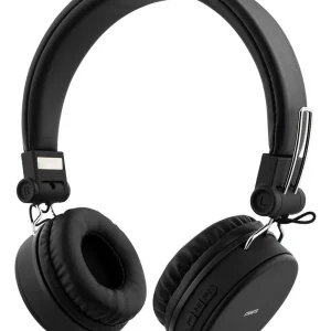 STREETZ Sammenleggbart On-Ear Bluetooth-hodesett, 3,5 mm – Svart v:5986180