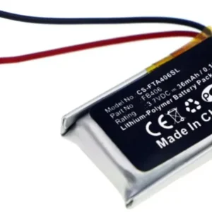 Batteri til FB406 for Fitbit, 3.7V, 36 mAh v:1911492 Batteri til FB406 for Fitbit, 3.7V, 36 mAh v:1911492