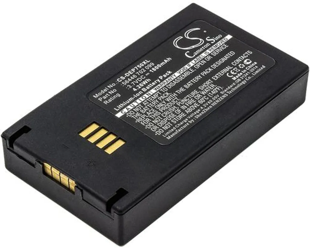 Batteri til TSL 2128 UHF RFID Reader, 3,7V, 1800mAh v:9224516