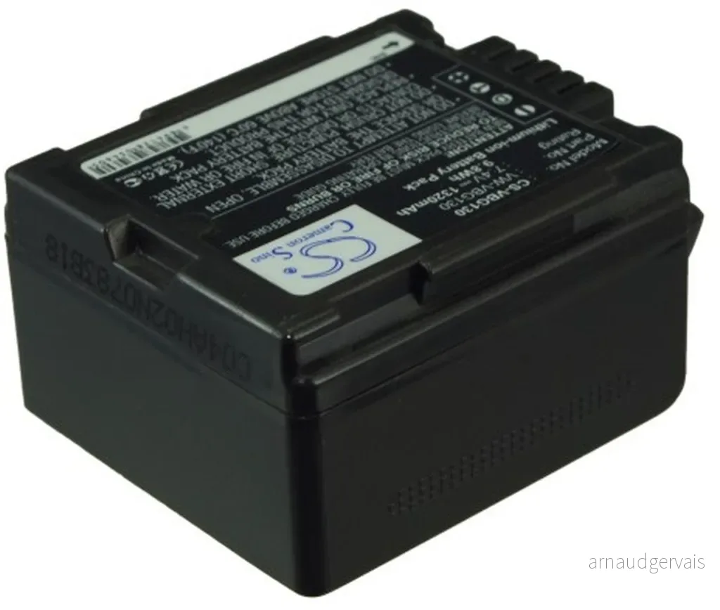 Batteri til Panasonic SDR-H90P, 7.4V, 1320 mAh v:3154462