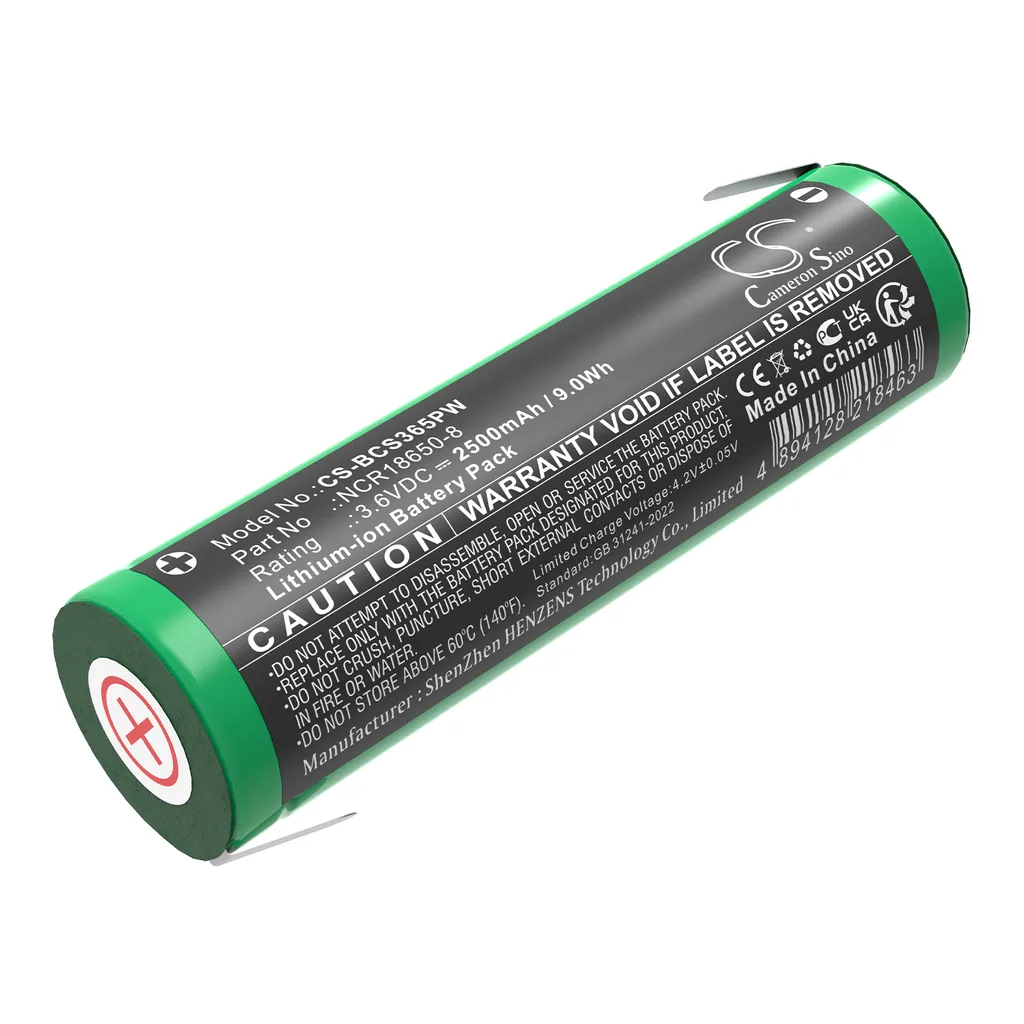 Batteri til Bosch LI3100 Type 3, 3,6V, 2500mAh v:9411761