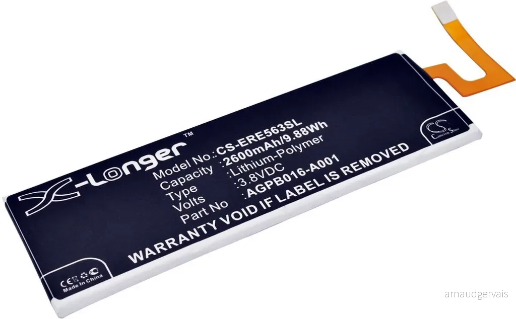 Batteri til Sony Ericsson E5633, 3.8V, 2600 mAh v:5519537