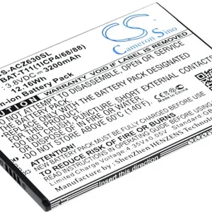 Batteri til Acer Liquid Z630S, 3.8V, 3200 mAh v:6963840 Batteri til Acer Liquid Z630S, 3.8V, 3200 mAh v:6963840