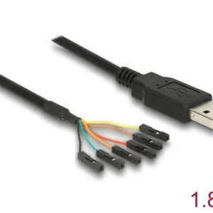 Delock USB til seriell TTL (3,3 V) omformer med 6-pinners header hunn separat v:7041327