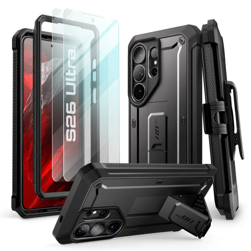 Supcase Unicorn Beetle Pro Set Deksel til Samsung Galaxy S26 Ultra – Svart v:5689475 Supcase Unicorn Beetle Pro Set Deksel til Samsung Galaxy S26 Ultra – Svart v:5689475