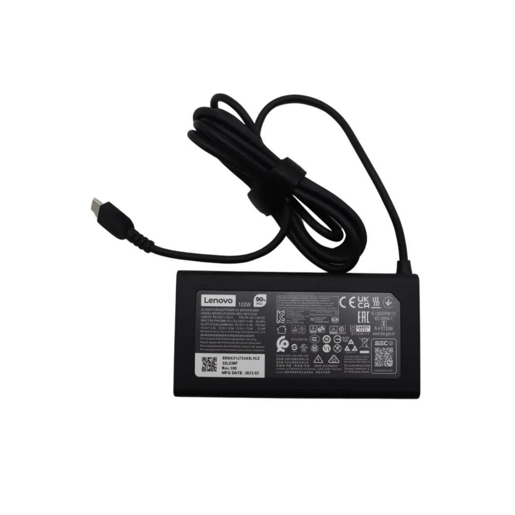 Lenovo AC Adapter PD, 100W, 20/15/9/5V,3P,WW,LTN v:9710730 Lenovo AC Adapter PD, 100W, 20/15/9/5V,3P,WW,LTN v:9710730