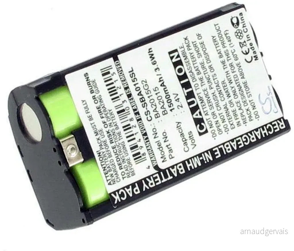 Batteri til Sennheiser 2015FM etc v:6640959