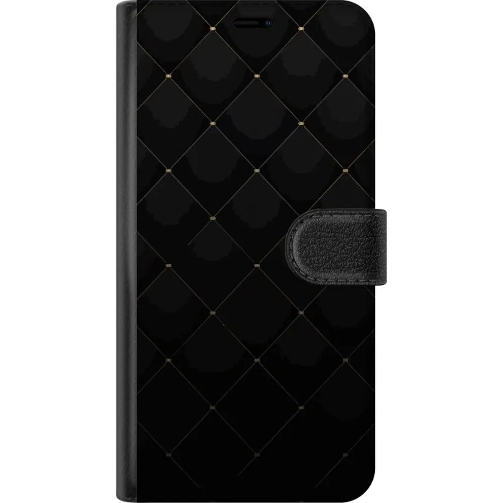 Samsung Galaxy A36 Sort Lommebokdeksel Exklusivt Mönster v:8868004