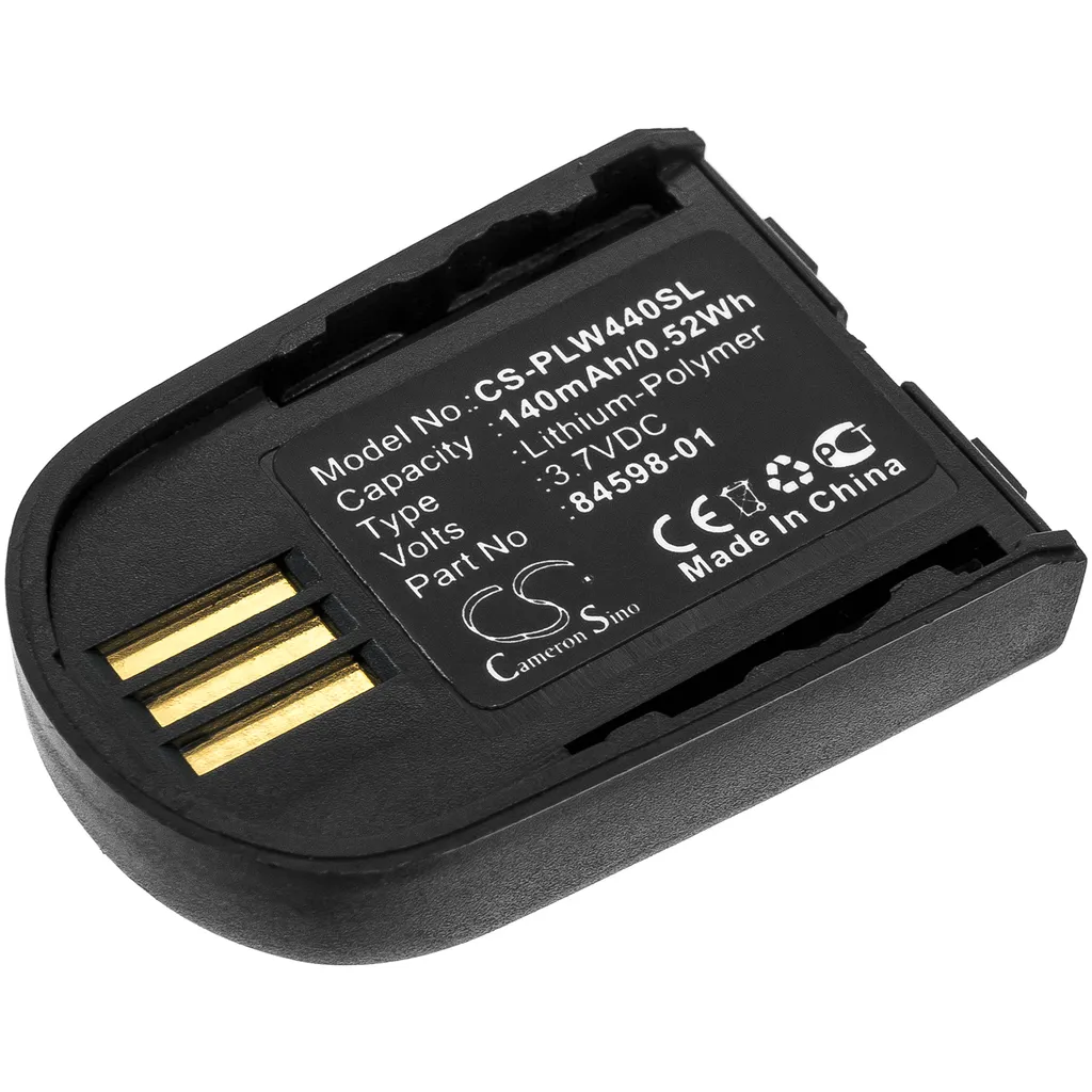 Batteri til Plantronics WH500A, 3.7V, 140 mAh v:2280512