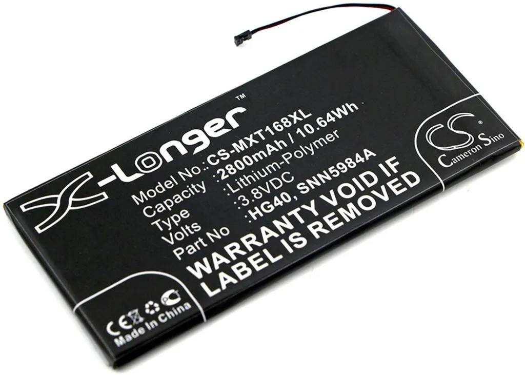 Batteri til Motorola XT1683, 3.8V, 2800 mAh v:1689849