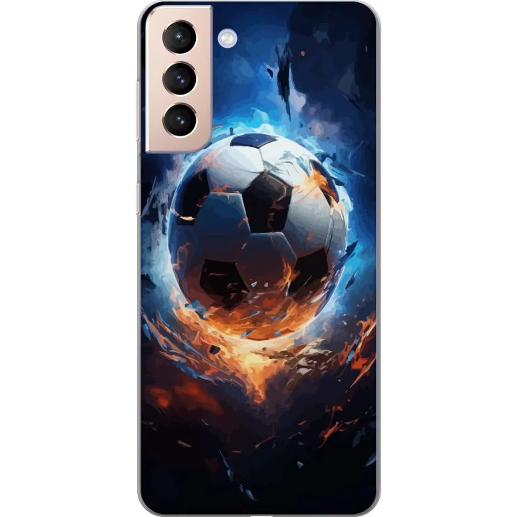 Samsung Galaxy S21 Gjennomsiktig Telefondeksel Flygande boll v:1572241