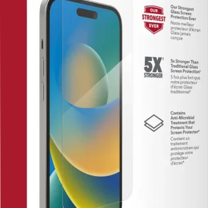 InvisibleShield Glass Elite Skjermbeskytter for iPhone 14 Pro v:8514001